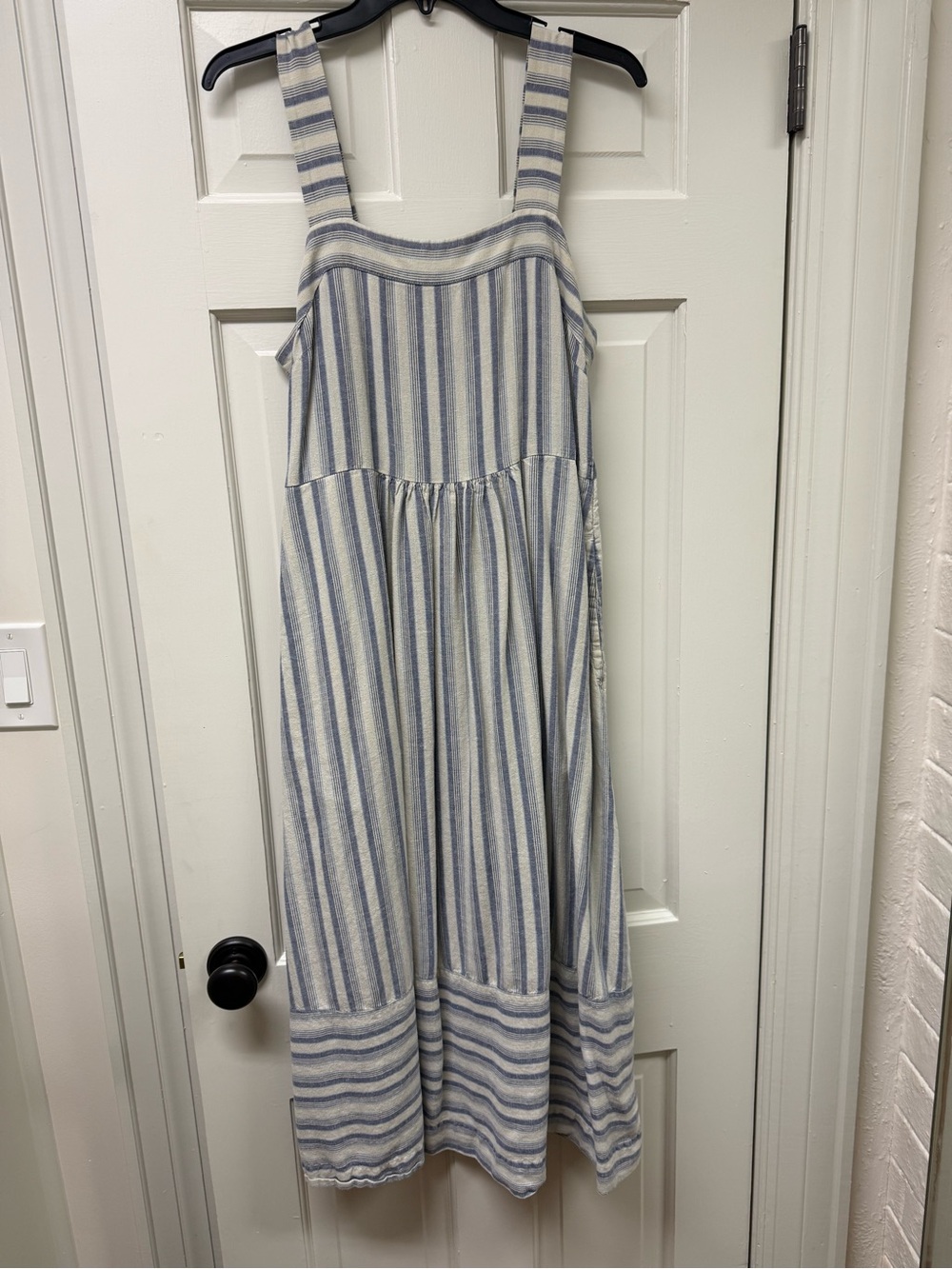 Patagonia Blue and White Striped Girls' Sundress